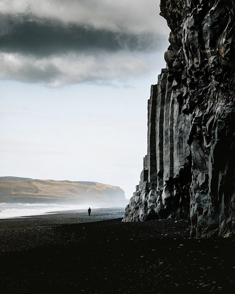 Reynisfjara black sand beach