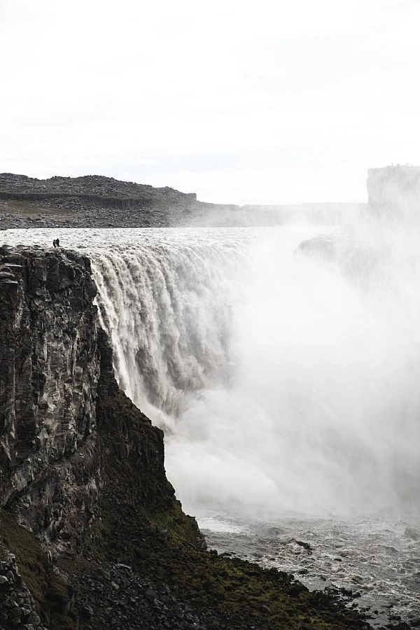 Dettifoss waterfall in the North of Iceland.