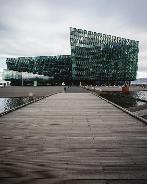 Harpa Concert and Conference Hall in Reykjavík