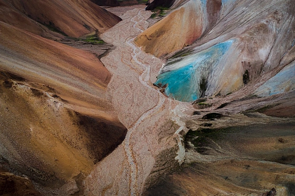 The Highlands of Iceland, Landmannalaugar.