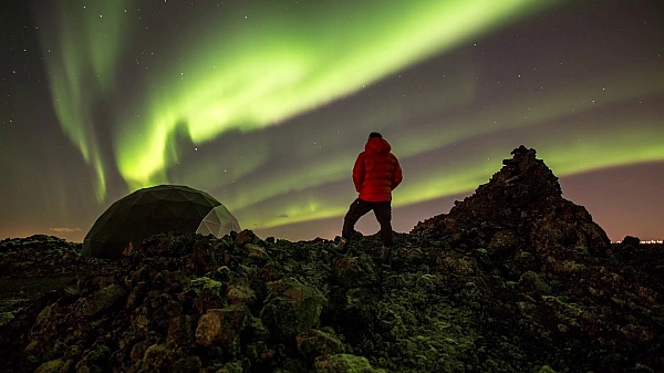 Aurora Basecamp Northern Lights Observatory in Iceland.